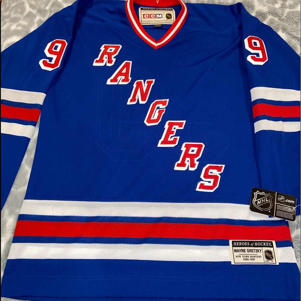 COPY - Wayne Gretzky New York Rangers Jersey